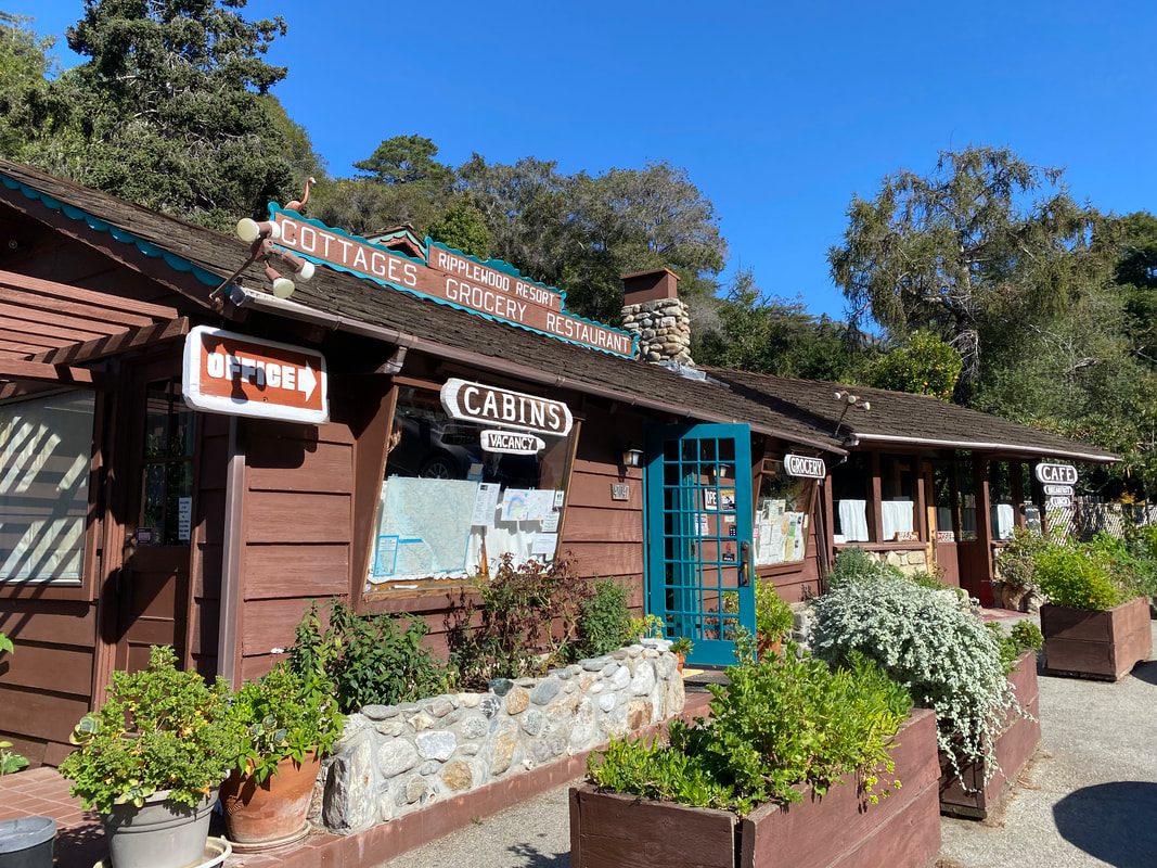 Ripplewood Resort Big Sur Store Gas Station Grocery, Convenience and Souvenir Shop with Camping Supplies and Firewood